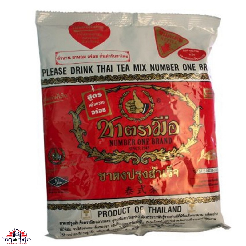 Красный тайский чай Thai Tea Mix Number One Brand  ChaTraMue200 гр.
