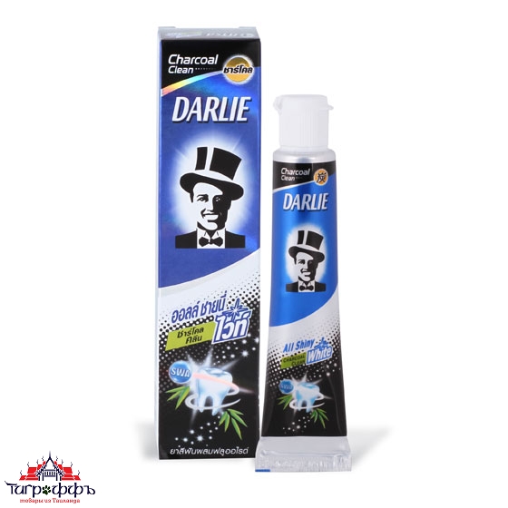 Зубная паста Darlie c бамбуковым углем All Shiny White Charcoal Clean 80 гр.
