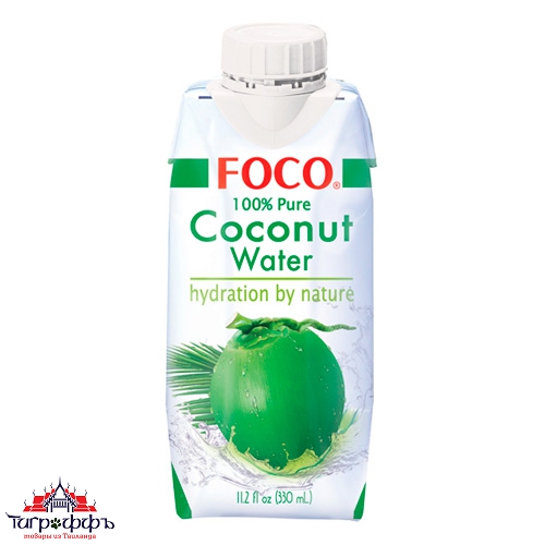 Натуральная кокосовая вода FOCO