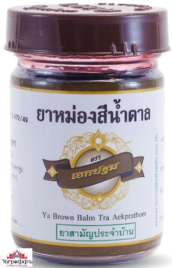 Черный тайский бальзам Kongka, Конка 50 гр.