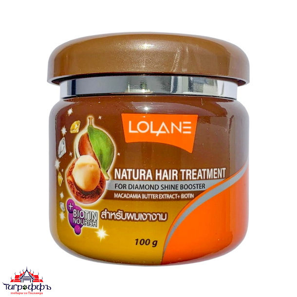 Маска для лечения волос с маслом ореха макадамии Lolane, 100 гр.
