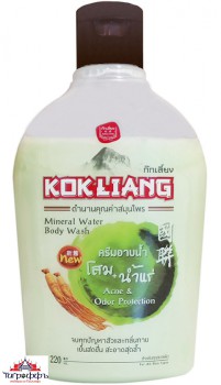 Минеральная вода для мытья тела, гель для душа Kokliang 220 мл.