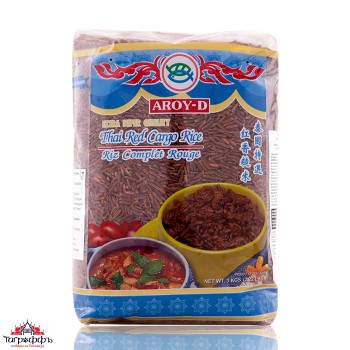 Тайский красный рис шелушеный  1 кг AROY-D